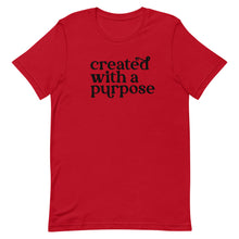 Load image into Gallery viewer, Created with Purpose Unisex Short Sleeve T-Shirt