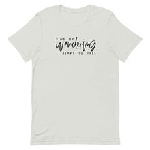 Load image into Gallery viewer, Bind my wandering heart to thee Unisex Short Sleeve T-Shirt