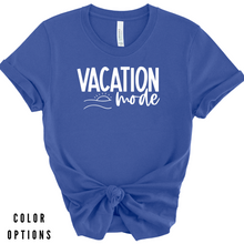 Load image into Gallery viewer, Summer Collection: Vacation Mode Unisex Short Sleeve T-shirt