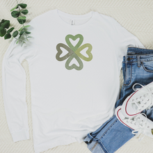 Load image into Gallery viewer, St. Patrick's Day Collection: Vintage Shamrock Unisex Long Sleeve T-Shirt