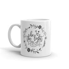 Load image into Gallery viewer, Be the light mug with one design choice