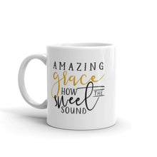 Load image into Gallery viewer, Amazing Grace mug with one design choice