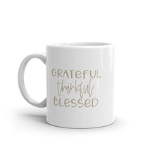 Load image into Gallery viewer, Fall collection: Grateful Thankful Blessed mug