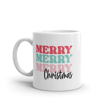 Load image into Gallery viewer, Christmas collection: Merry Merry Merry Christmas mug