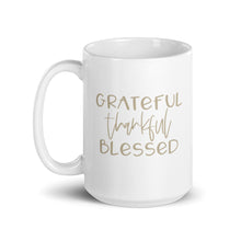 Load image into Gallery viewer, Fall collection: Grateful Thankful Blessed mug
