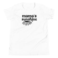 Load image into Gallery viewer, Summer Collection: Mama's Sunshine Youth Short Sleeve T-Shirt