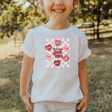 Load image into Gallery viewer, Valentine collection: God says you are....Toddler Short Sleeve T-shirt
