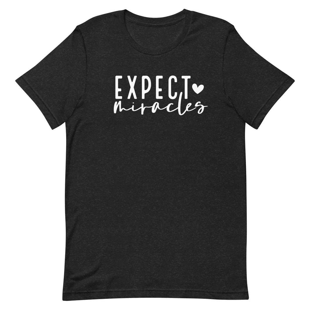 Expect Miracles Unisex Short Sleeve T-shirt