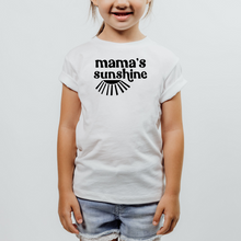Load image into Gallery viewer, Summer Collection: Mama&#39;s Sunshine Youth Short Sleeve T-Shirt
