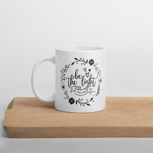 Load image into Gallery viewer, Be the light mug with one design choice
