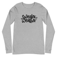 Load image into Gallery viewer, Fall collection: Sweater weather Unisex Long Sleeve T-shirt
