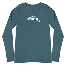 Load image into Gallery viewer, Easter Collection: He is Risen Unisex Long Sleeve T-Shirt
