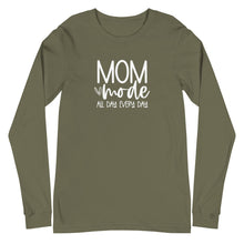 Load image into Gallery viewer, Mom mode everyday Unisex Long Sleeve T-shirt
