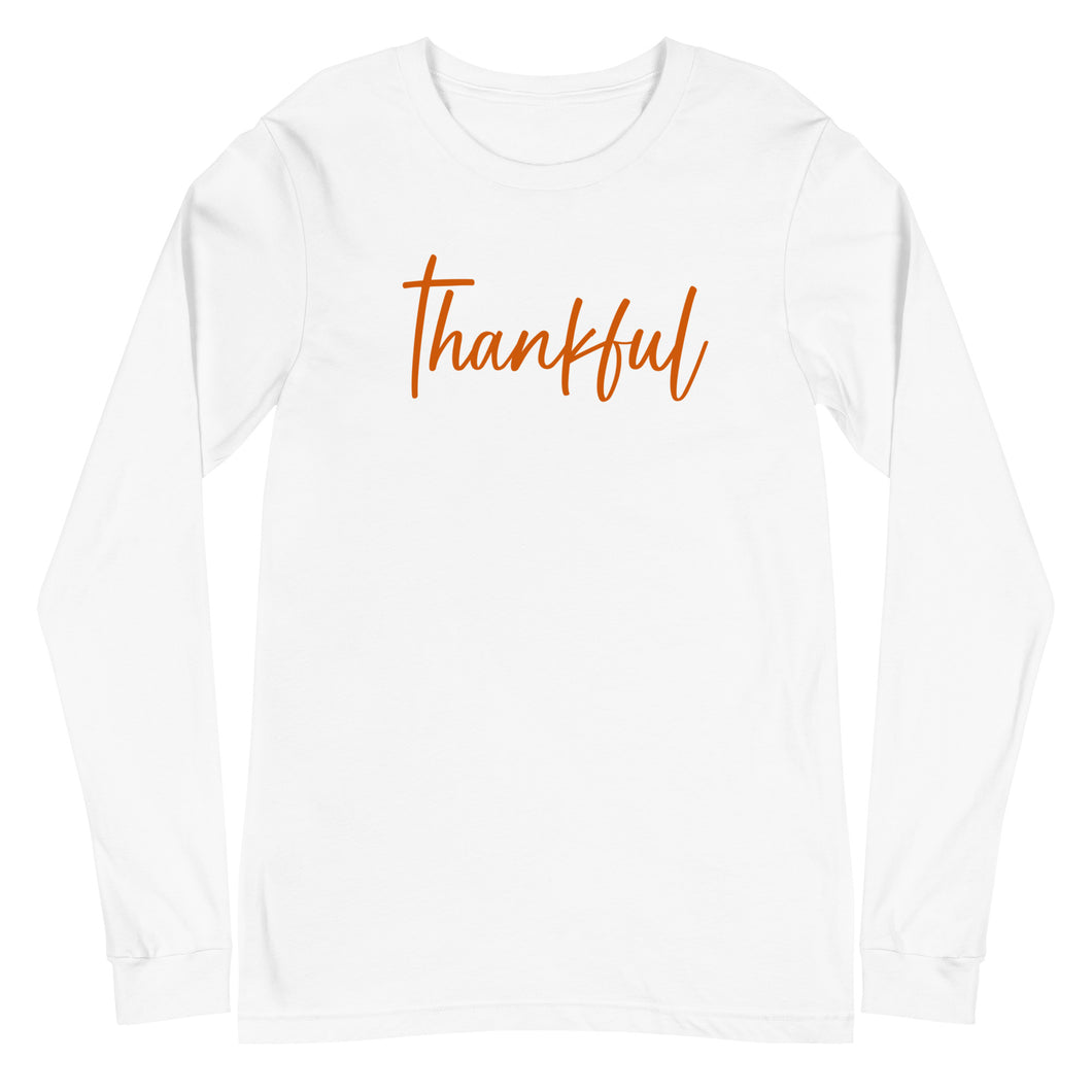 Fall collection: Thankful Unisex Long Sleeve T-shirt