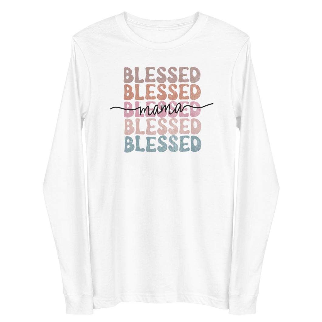 Blessed Mama Unisex Long Sleeve T-shirt