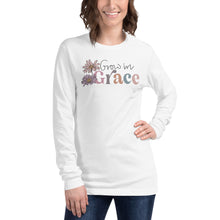 Load image into Gallery viewer, Grow in Grace Unisex Long Sleeve T-shirt
