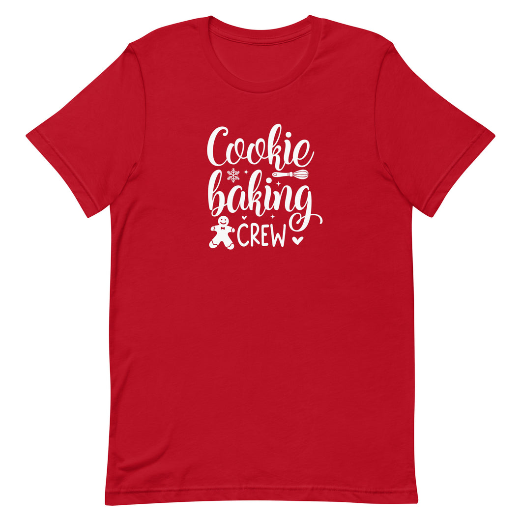 Christmas collection: Cookie Baking Crew Unisex Short Sleeve T-shirt