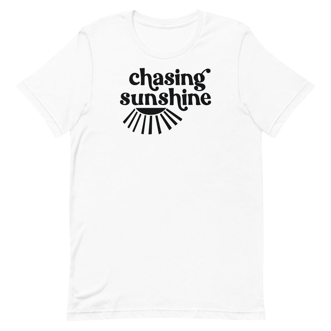 Summer Collection: Chasing Sunshine Unisex Short Sleeve T-shirt